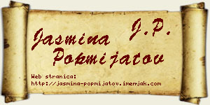 Jasmina Popmijatov vizit kartica